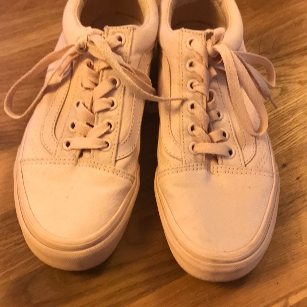 Light pink vans!